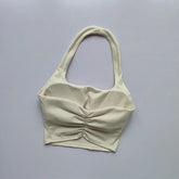 Women's Backless Sports Bra – Sexy Gym & Yoga Workout Top - Himpall